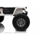 Auto na akumulator Extreme Sport 4x4 Zmienna Wielkość Biały SX2539.BIA